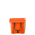 80 Quart Cooler, Blaze Orange, Side