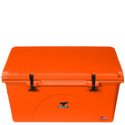 140 Quart Cooler, Blaze Orange, Top Angle