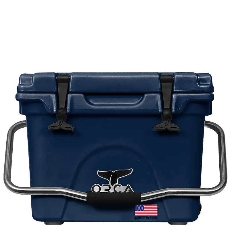 20 Quart Cooler, Navy, Front