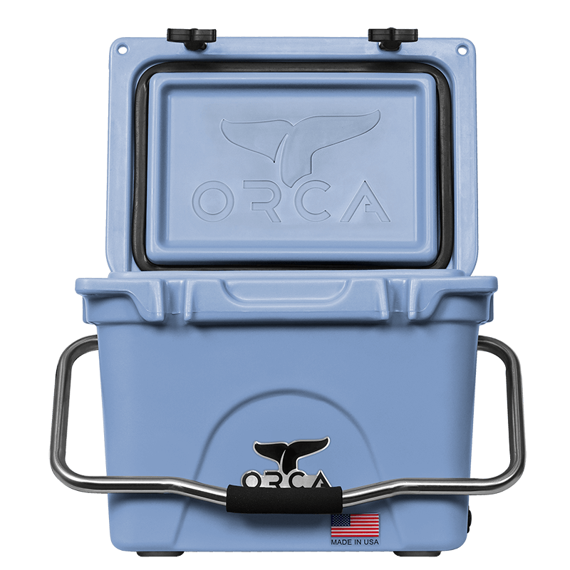ORCA | 20 Quart Hard Side Cooler | Light Blue ORCA | 20 Quart Hard Side Cooler | Light Blue