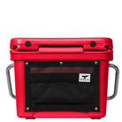 20 Quart Cooler, Red, Back