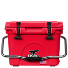 20 Quart Cooler, Red, Front