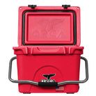 20 Quart Cooler, Red, Open