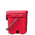 20 Quart Cooler, Red, Side