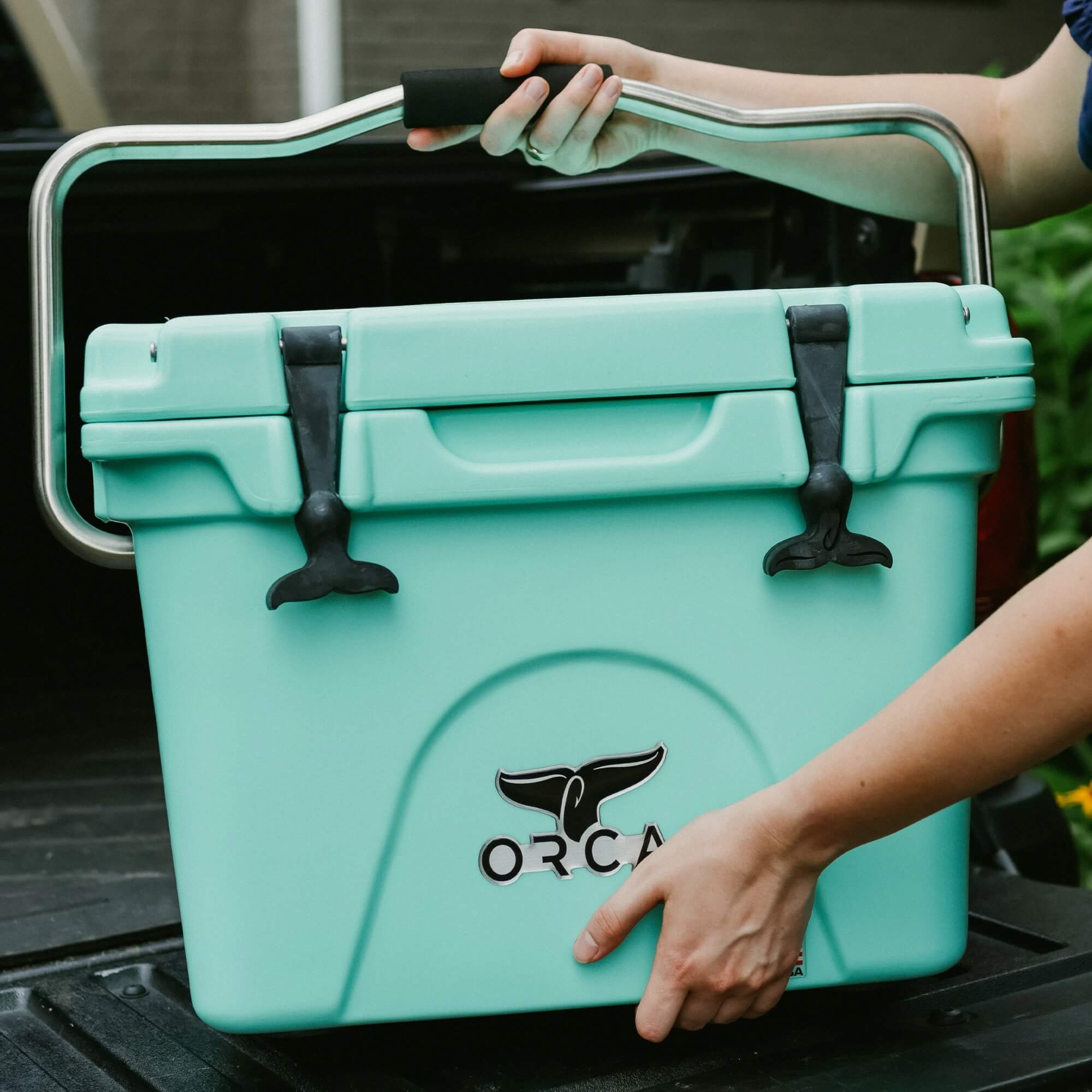 ORCA | 20 Quart Hard Side Cooler | Seafoam