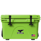 26 Quart Cooler, Lime, Front