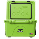 26 Quart Cooler, Lime, Open