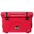 40 Quart Cooler, Red, Front