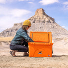 40 Quart Cooler, Blaze Orange, Lifestyle 1