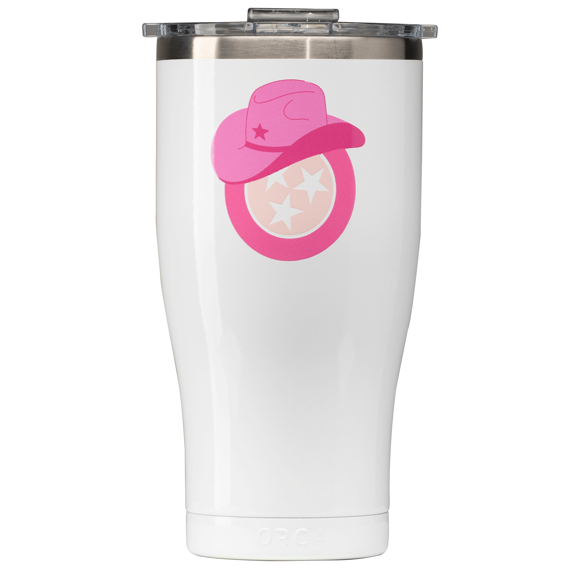 Chaser 27oz, Cowgirl Hat, Front