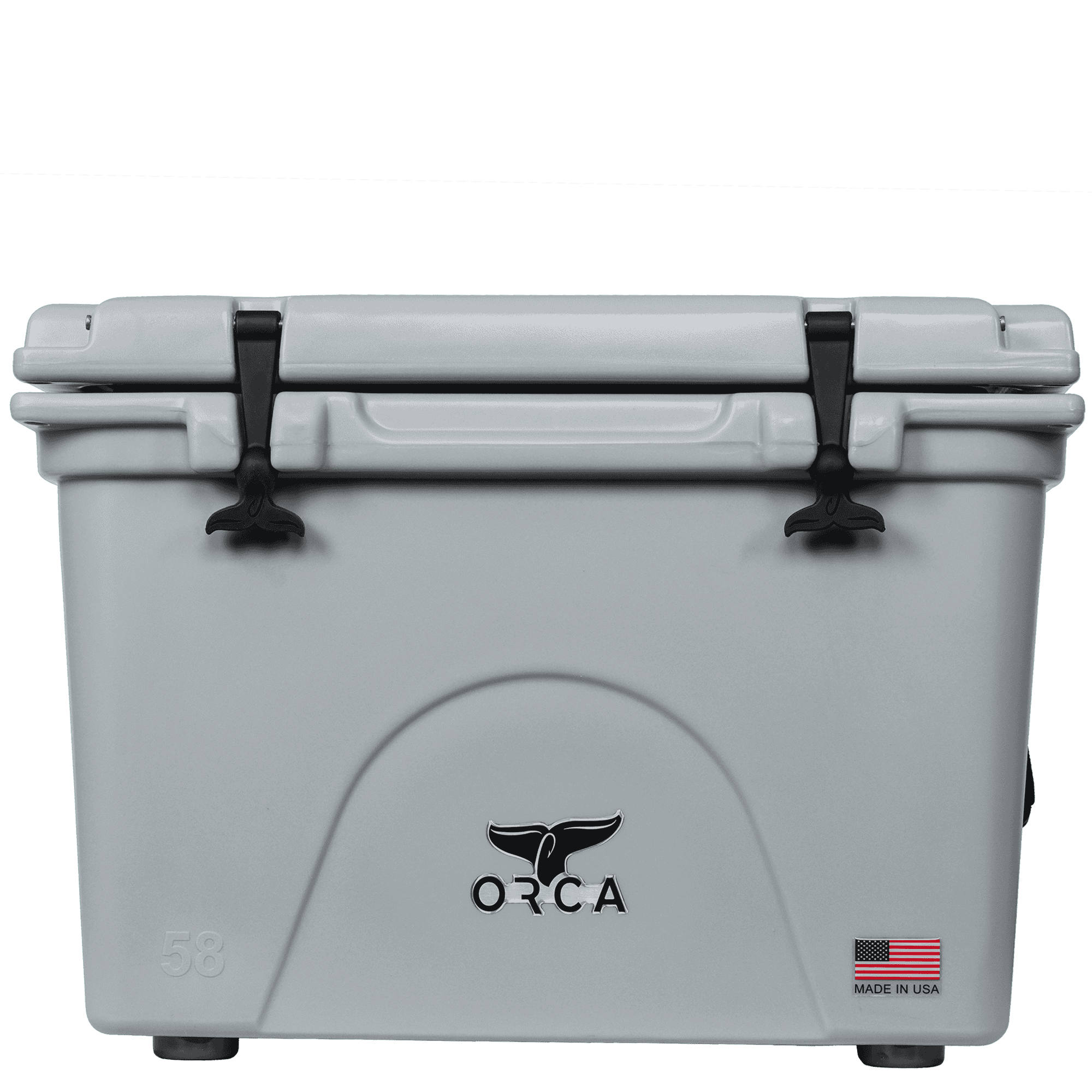 58 Quart Cooler, Gray, Front