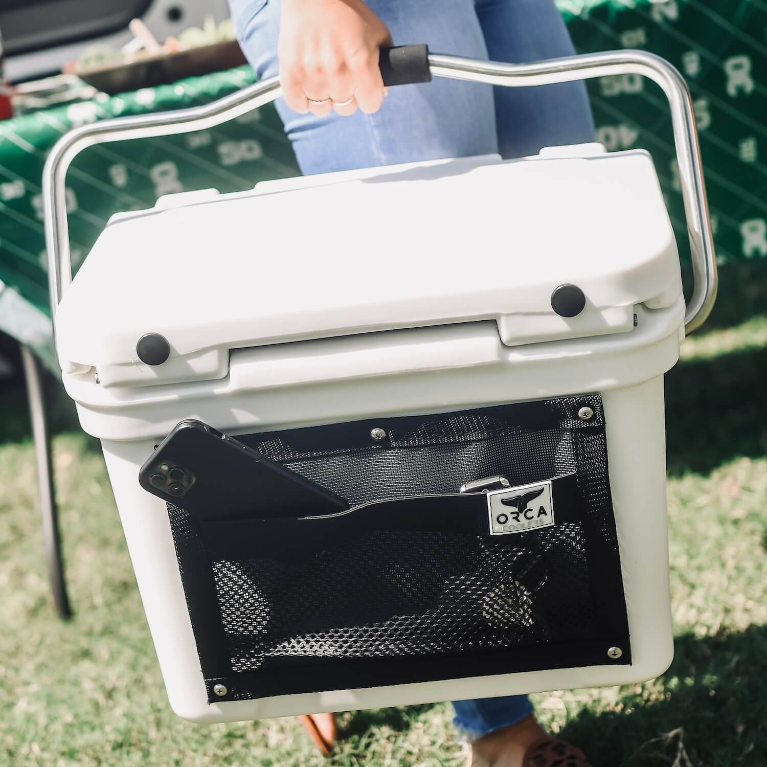 ORCA | 20 Quart Hard Side Cooler | Light Blue