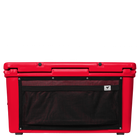 140 Quart Cooler, Red, Back