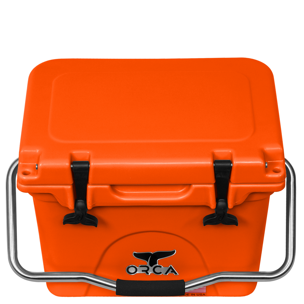 ORCA | 20 Quart Hard Side Cooler | Blaze Orange