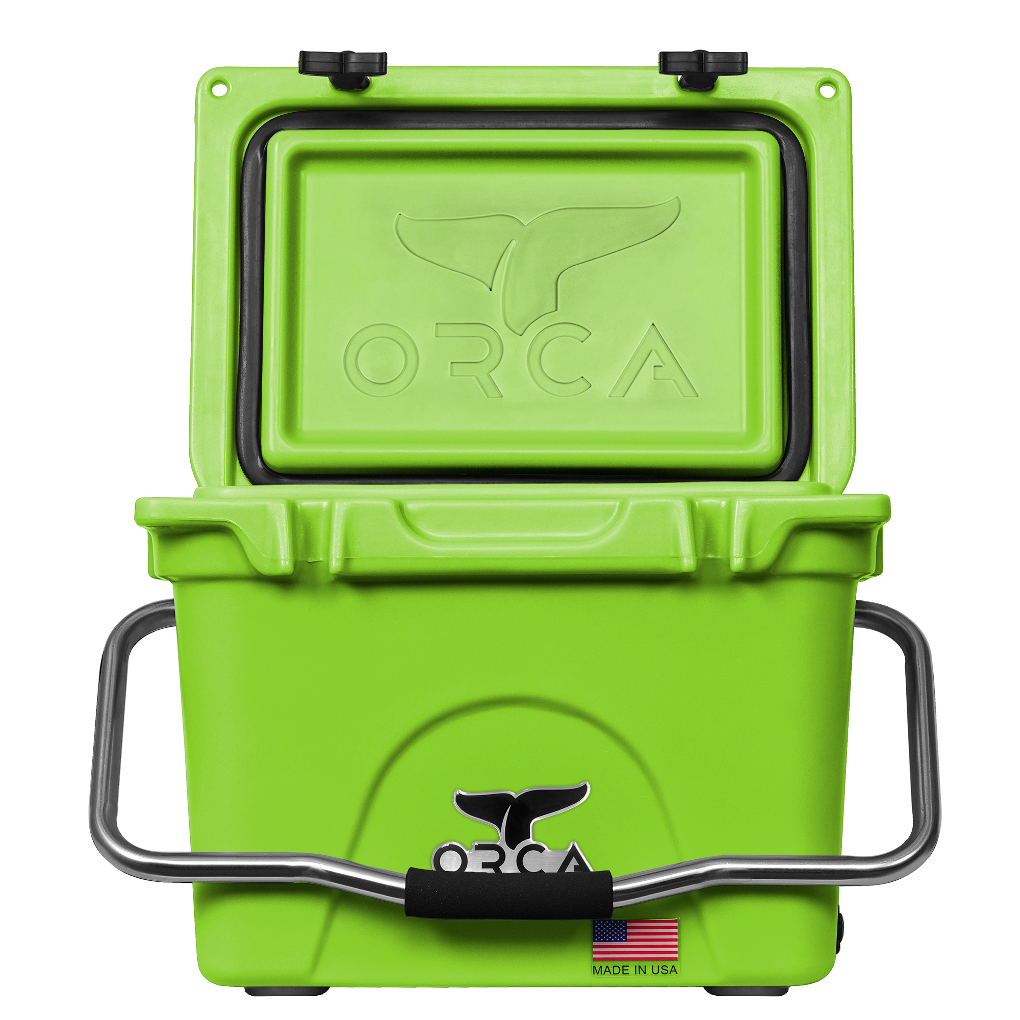 ORCA | 20 Quart Hard Side Cooler | Lime ORCA | 20 Quart Hard Side Cooler | Lime
