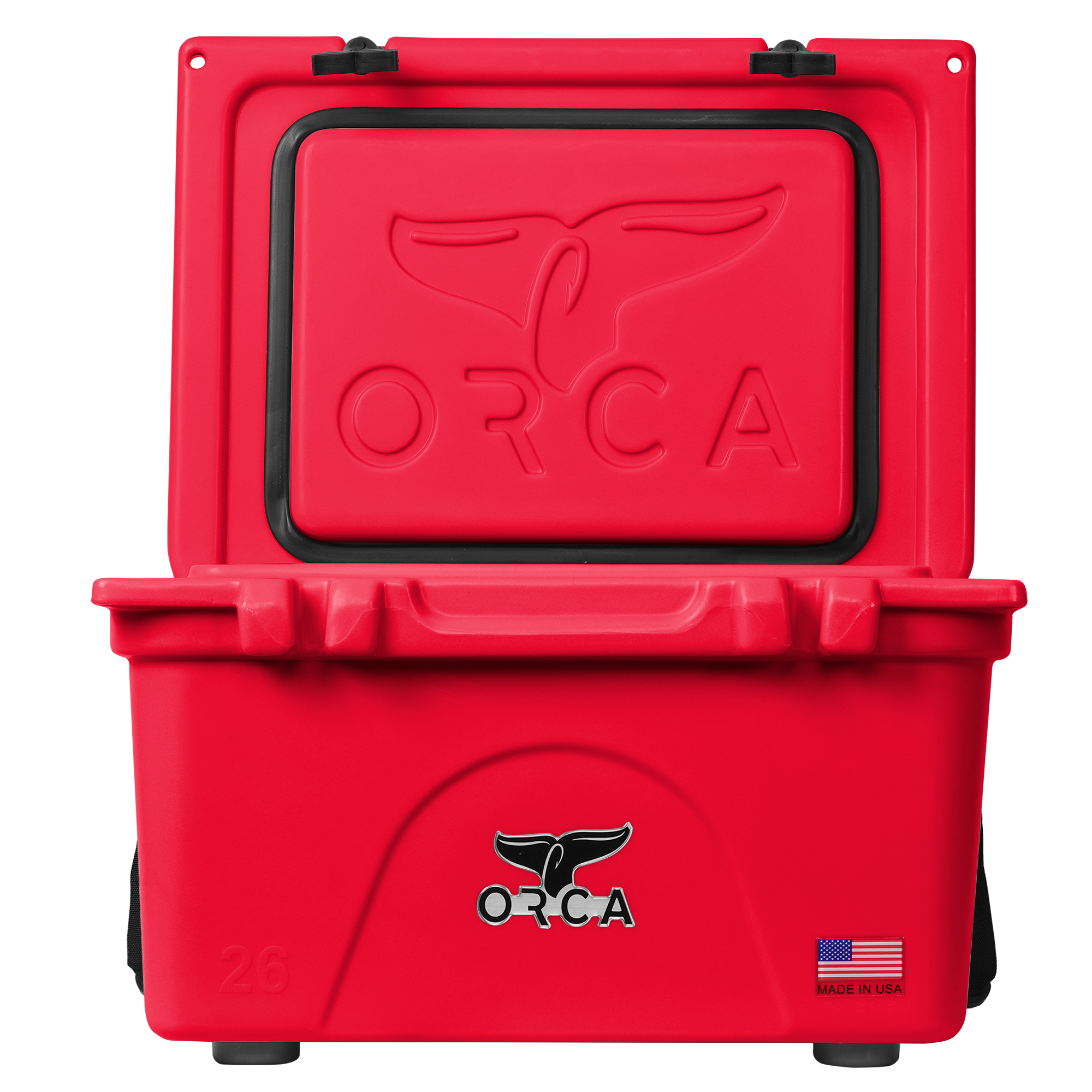 ORCA | 26 Quart Hard Side Cooler | Red ORCA | 26 Quart Hard Side Cooler | Red