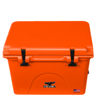 58 Quart Cooler, Blaze Orange, Top Angle