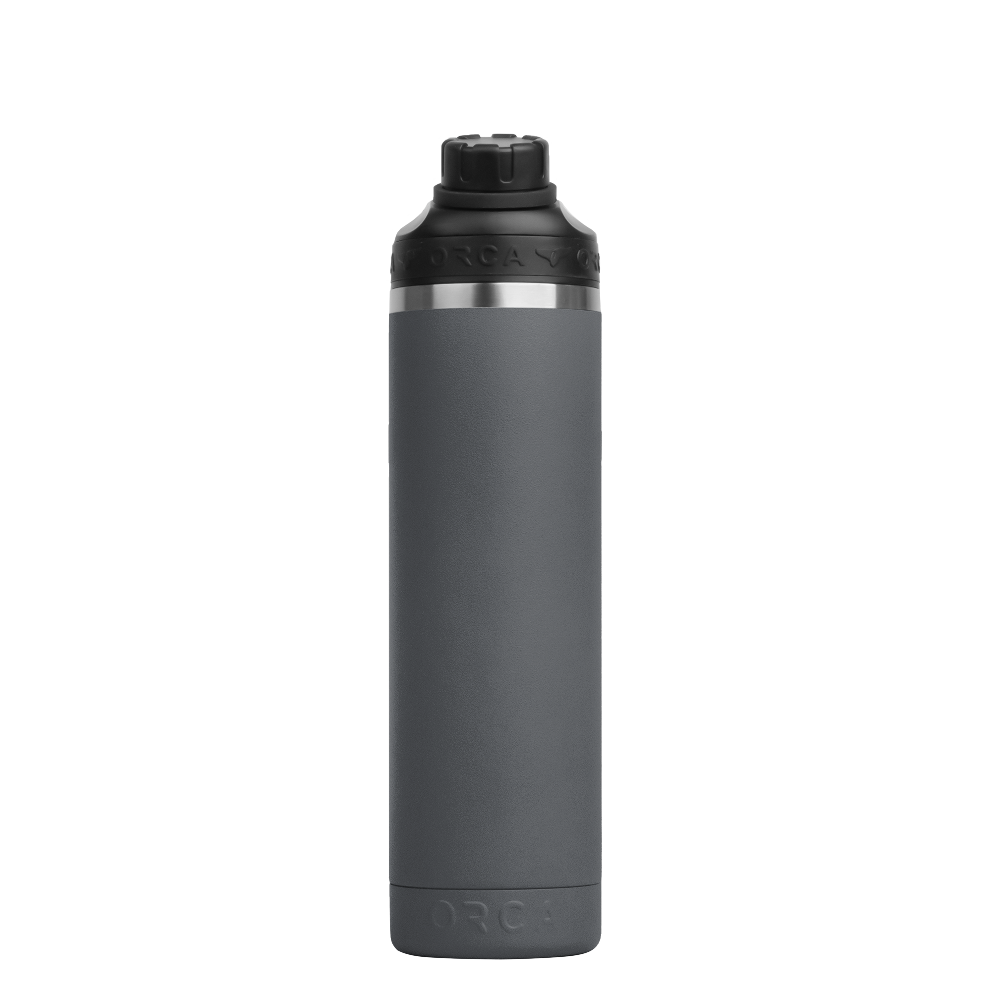 Hydra 22oz, Charcoal, Front