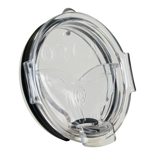 Clear Whale Tail Flip Top Chaser Lid - ORCA