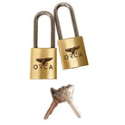 Brass Locks Set of 2 - ORCA